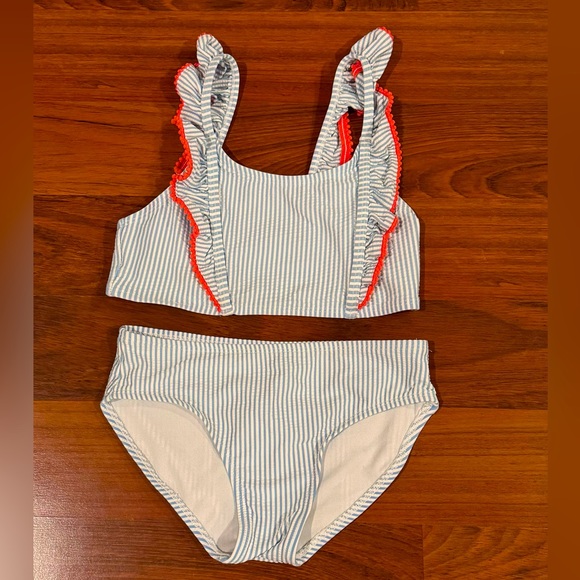 Cat & Jack Swim Free Cat Jack Girls Swim Bikini 2 Piece Ruffle